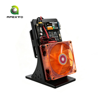 Nexus S1 10T 15T Bitcoin Solo Miner Home Desktop SHA-256 ASIC Miner 10J/TH BTC Lottery Machine 4xBM1373 Chip 100W PSU inclus