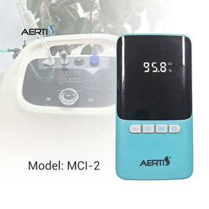 <span class=keywords><strong>เครื่อง</strong></span><span class=keywords><strong>วัด</strong></span><span class=keywords><strong>ออกซิเจน</strong></span>แบบพกพา AERTI สีฟ้า 146 กรัม <span class=keywords><strong>เครื่อง</strong></span>ตรวจจับออกซิเจนสำหรับ POC - Product Image 1