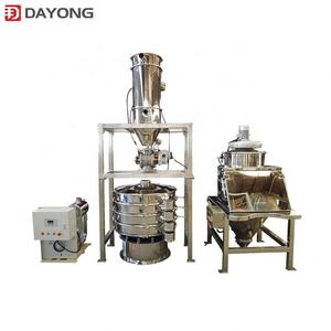 Système de transport de convoyeur sous vide pour poudre ou granulés Alimentation directe du mélangeur à palettes par lots - Product Image 1