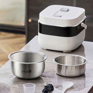 Cuisinière à riz électrique numérique de haute qualité pour la maison, 3 L, avec cuve intérieure en acier inoxydable - Product Image 1