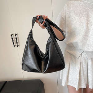 Bolso bandolera de poliéster con cierre de cremallera y forro de poliéster, estilo coreano moderno y casual, novedad 2026 - Product Image 4