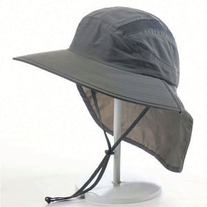 Chapeau de soleil réversible en toile 100% polyester pour l'été, style décontracté cowboy, pour hommes et femmes, imperméable, pour les voyages quotidiens - Product Image 5