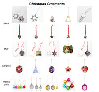 Ornement de Noël personnalisé en céramique, imprimé par sublimation UV, souvenir de vacances moderne et sincère pour l'amitié