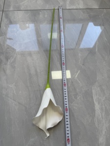 CM-DC067 Fiore artificiale di alta qualità, calla bianca EV per decorazioni domestiche e nuziali - Product Image 4