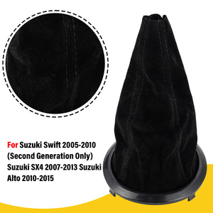 Suzuki Swift Gear <b>Shift</b> Cover Velour Dust Cover 2005-2010 Washable Car <b>Knob</b> - Product Image 2