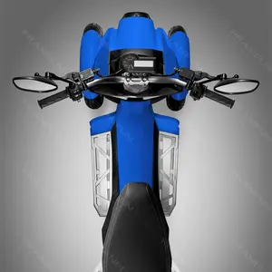 New design E-mobility scooter 1500W All-Terrain Three wheel electric vehicle motorcycle with 2 front wheel