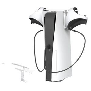 ชุดสายชาร์จสำหรับคอนโทรลเลอร์ไร้สาย PS <span class=keywords><strong>VR2</strong></span> พร้อมที่แขวนหูฟังแบบพับได้สำหรับที่ยึดจับ PS5 - Product Image 1