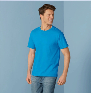 Unisex Cheap Tee Wholesale Cotton Polyester Crew <b>Neck</b> Men Tshirts Custom Digital Print logo t Shirt Plus Size T-shirt for Men - Product Image 3