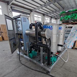 Unité de pompe à chaleur eau chaude/froide haute température pour four de réaction et électrolyse, 80 degrés, R-410A, 380V, en métal, à économie d'énergie - Product Image 3