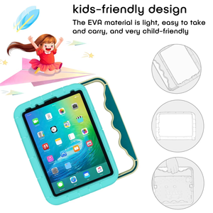 HGD Cheap Waterproof Frame Cover for iPad 10.2 2020/iPad 10.5 2018 Customized Kids EVA Foam <b>Tablet</b> Case with Pencil <b>Holder</b> - Product Image 1