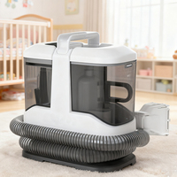 Nettoyeur Vapeur Portable Électrique Humide/Sec pour Taches sur Tissus d'Ameublement, Canapés et Tapis – Idéal Hôtels – Offre Spéciale