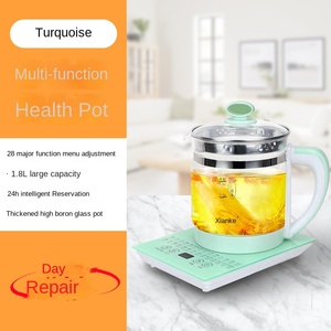 Bouilloire électrique en verre Health Pot 1,8 L, contrôle tactile multi-températures, arrêt automatique, fonctions de chauffe pour thé parfumé - Product Image 6