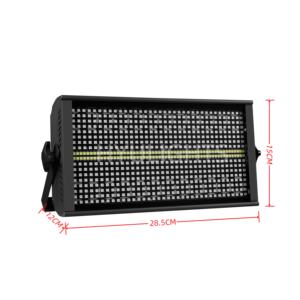 Luz Estroboscópica Variable de 200W LED RGBW 4en1 con 48 Particiones, Cuerpo de Aluminio, Luces DMX512 para Escenario, Fiesta, DJ, Discoteca, Equipo de Iluminación - Product Image 3