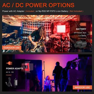 Gvm Great <span class=keywords><strong>Videomaker</strong></span> 1200d Pro Rgb Led Video Light, kit d'éclairage vidéo 50w avec contrôle par application, kit d'éclairage photo - Product Image 5