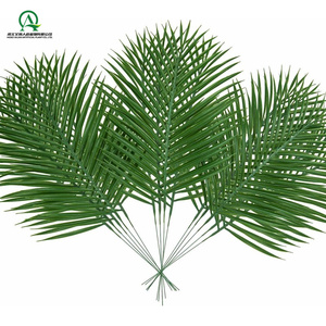 Hojas de Palma artificiales para exteriores, hojas tropicales de imitación, arreglo floral de Domingo, boda, fiesta de cumpleaños, hogar, decoración de primavera y verano - Product Image 1