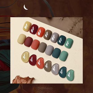 AILANUO Vernis à ongles de base de qualité supérieure, haute résistance, 36 couleurs, Série Encounter Dunhuang, en vrac, étiquetage personnalisé, flacon privé - Product Image 1