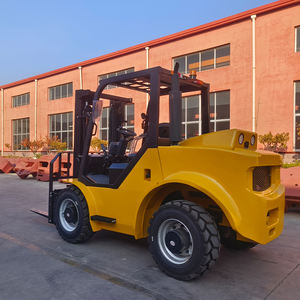 Empilhadeira 4x4 para Terrenos Irregulares de 3,5 Toneladas com Pneus Grandes, um Parceiro Confiável para Manuseio de Materiais Industriais na Construção - Product Image 1