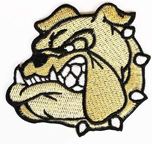 Patchs de broderie pour chien, <span class=keywords><strong>Bulldog</strong></span>, carlin, Animal de dessin animé, broderie personnalisée, cadeaux artisanaux - Product Image 1