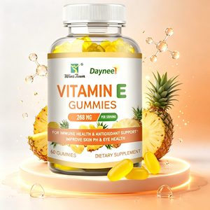 Gummies de vitamine E Daynee de WinsTown Factory Supply, antioxydant naturel, soutien à l'éclaircissement de la peau, complément alimentaire, gummies de vitamine E - Product Image 1