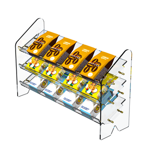 Dễ dàng di chuyển nhiều lớp Acrylic Bàn phím hiển thị giá lưu trữ đứng hộp - Product Image 5