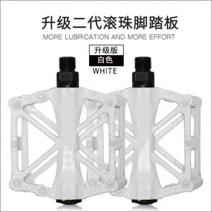 Pédales universelles en aluminium pour vélo de montagne, noir, rouge, vert, bleu, plateforme large antidérapante pour vélo à vitesse fixe - Product Image 5