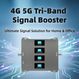 Amplificateur <span class=keywords><strong>de</strong></span> signal <span class=keywords><strong>de</strong></span> téléphone portable quadri-bande européen 800 900 1800 2100 2600 MHz à gain élevé 70 dB, répéteur mobile pour réseaux GSM 2G 3G 4G - Product Image 1