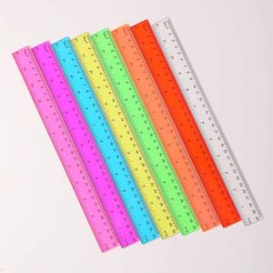 Règle scolaire de 30 cm hautement recommandée, couleurs créatives, impression recto-verso, centimètres, règle transparente <span class=keywords><strong>en</strong></span> plastique - Product Image 4