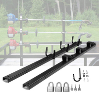 Lmetjh Mech — support de tondeuse en acier Durable, à assemblage facile, verrouillable, 3 supports pour tondeuse à gazon