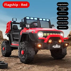 Auto Giocattolo Elettrica Fuoristrada a Quattro Ruote con Telecomando per Bambini, Batteria 12V, in Plastica, per Ragazzi e Ragazze dai 1 ai 6 Anni - Product Image 3