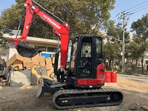 Usado Mini <span class=keywords><strong>Yanmar</strong></span> Escavadoras Vio55 U55 para Venda a um Preço Baixo 6 Toneladas de Alta Qualidade Kubota <span class=keywords><strong>YANMAR</strong></span> Escavadoras - Product Image 3