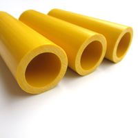 Tuyaux et raccords en PVC/HDPE/PP jaunes durables, prix d'usine personnalisés, pour la construction