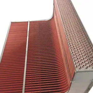 Condensateur de climatiseur, tube en acier inoxydable, refroidisseur de chaleur, hélice en cuivre, échangeur de chaleur