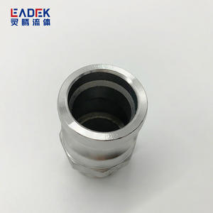 304 Stainless Steel F-Type <b>Quick</b> <b>Connector</b> Lever-Type Wire Pipes Water Pipe Union Male Snap-on Straight Insert Type - Product Image 2