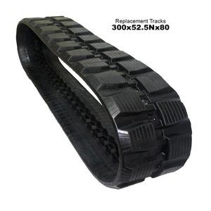 รางเหล็ก + ยางสำหรับงานก่อสร้าง MMP กำหนดเองสำหรับ Ko --- PC75/PC75R 400x72.5x76สีดำ - Product Image 6