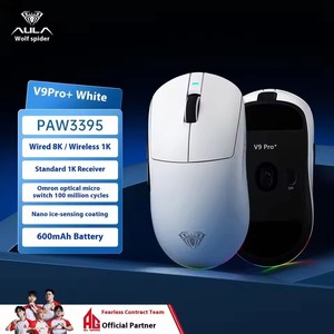 Tri-Mode Wireless Wired BT Gaming <strong>Mouse</strong> V9 Ultra Max Pro - RGB Backlit Ergonomic Gamer <strong>Mouse</strong> for <strong>Computer</strong> - Product Image 4