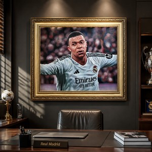 Portrait de sportif, art mural de motivation, meilleur cadeau, peinture à l'huile 100% peinte à la main, portrait personnalisé à partir de <span class=keywords><strong>photo</strong></span> sur toile - Product Image 2