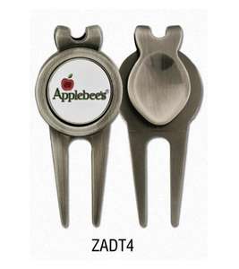 Custom di alta qualità Casting anticato Golf Divot strumenti con la palla marcatore per Souvenir promozionale - Product Image 1
