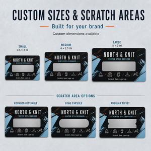 Cartes à gratter en carton écologique personnalisées de haute qualité, impression sur écran, forme et design personnalisés pour la promotion - Product Image 3