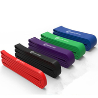 Bandas de ejercicio de resistencia de látex 100% de la mejor calidad, bandas de asistencia para tirar hacia arriba, bandas de goma de potencia de resistencia pesada, entrenamientos de Yoga, Fitness