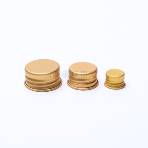 20mm 24mm 28mm アルミ製金属スクリューキャップ アルミ製ジャー蓋 ガラス瓶用 - Product Image 4