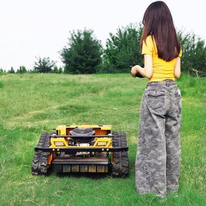 Cortacésped con Control remoto de gasolina, 90cm de ancho de corte, trabajo prolongado, escalada de pendiente fuerte para granja, huerto, <span class=keywords><strong>dique</strong></span> - Product Image 1