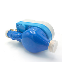 Compteur d'eau intelligent prépayé AMR, Compteur de débit d'eau sans fil GPRS DN15 en fonte, Compteur personnalisable OEM à paiement à l'utilisation