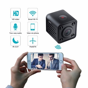 Cámara de Seguridad Inteligente Inalámbrica WiFi X6, <span class=keywords><strong>Mini</strong></span> Cámara Cuadrada de 1080P con Visión Nocturna Infrarroja, con Aplicación y Almacenamiento en Tarjeta TF - Product Image 5
