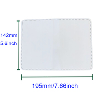 Qualisub Neuheit Sublimations-Blank Multiple Funktion Kunststoff-Leder-Passendeckel Abdeckung Kreditkarten-Bedekklinge blank
