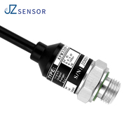 Capteur de pression à diaphragme plat de type câble JZ, conception anti-blocage pour liquides visqueux, système de mini-conduite, acier inoxydable 316L