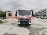 Camion poubelle électrique 4x2 de haute qualité, entièrement scellé, avec compacteur à chargement latéral monté sur camion