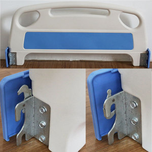 Guangxin ABS Headboard And Footboard <b>White</b> And Blue Thickened Material For Fall Protection Hospital <b>Bed</b> Use - Product Image 2