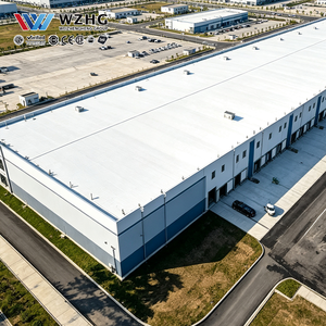 Bâtiment de production commercial en structure d'acier préfabriquée sur mesure avec conception d'ingénierie spécifique au site pour les conditions de vent et de neige - Product Image 1
