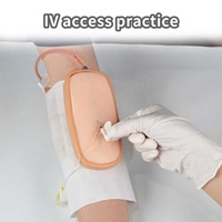 Modelo de Entrenamiento para Catéter Intravenoso Periférico (IVC) y Cánula Intravenosa (IV) para Educación en Ciencias Médicas, con Aguja de Permanencia PIVC
