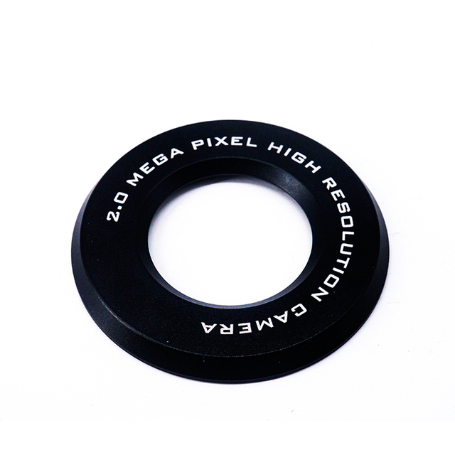 CNC Processing Parts Black Silicone Lens Cover Cap for Camera Accessories